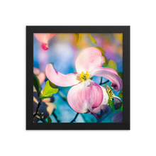 Load image into Gallery viewer, Blooming Dogwood Framed 10x10" Poster