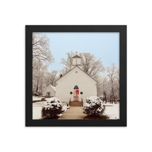 Load image into Gallery viewer, Charming Chapel Framed 10x10" Poster