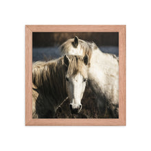 Load image into Gallery viewer, Wild Horses Framed 10x10" Poster