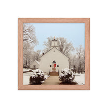 Load image into Gallery viewer, Charming Chapel Framed 10x10" Poster