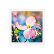 Load image into Gallery viewer, Blooming Dogwood Framed 10x10" Poster