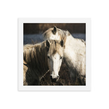 Load image into Gallery viewer, Wild Horses Framed 10x10" Poster