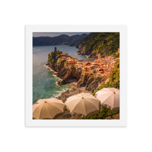 Load image into Gallery viewer, Cinque Terre Framed 10x10" Poster