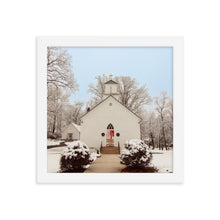 Load image into Gallery viewer, Charming Chapel Framed 10x10" Poster