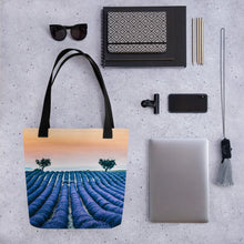 Load image into Gallery viewer, Lavender Fields Tote Bag