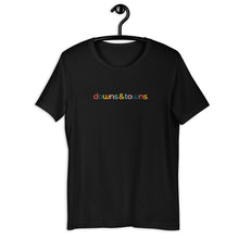 Load image into Gallery viewer, Downs & Towns Short Sleeve T-shirt | Art. Adventure. Advocacy.