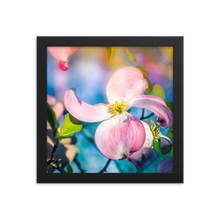 Load image into Gallery viewer, Blooming Dogwood Framed 10x10&quot; Poster
