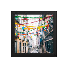 Load image into Gallery viewer, Lisbon Framed 10x10&quot; Poster
