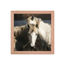 Load image into Gallery viewer, Wild Horses Framed 10x10&quot; Poster
