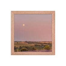 Load image into Gallery viewer, Lavender Moon Framed 10x10&quot; Poster
