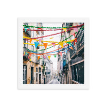 Load image into Gallery viewer, Lisbon Framed 10x10&quot; Poster
