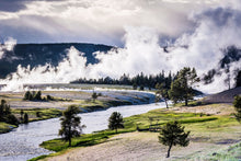 Load image into Gallery viewer, Field of Mists - Yellowstone National Park
