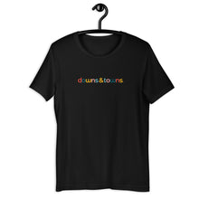 Load image into Gallery viewer, Downs &amp; Towns Short Sleeve T-shirt | Art. Adventure. Advocacy.
