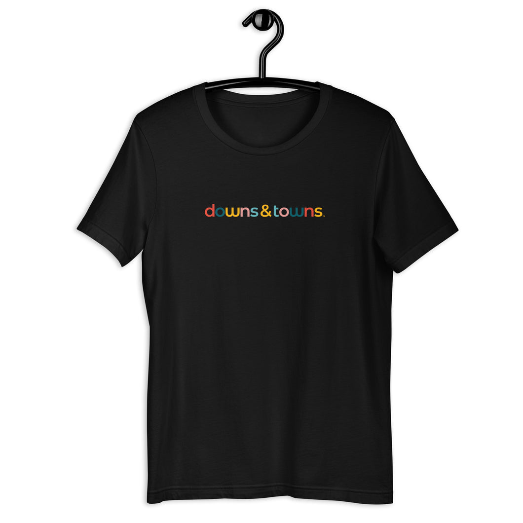 Downs & Towns Short Sleeve T-shirt | Art. Adventure. Advocacy.